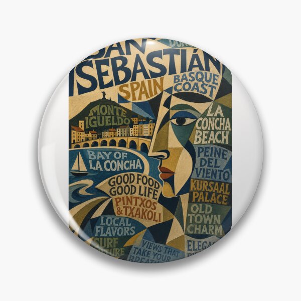 Item preview, San Sebastián Donostia Basque Coast La Concha and Pintxos Culture designed and sold by Places On Earth.