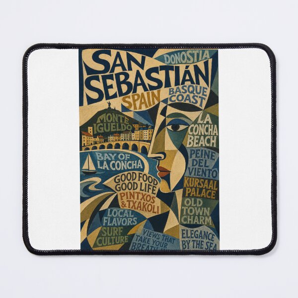 Item preview, San Sebastián Donostia Basque Coast La Concha and Pintxos Culture designed and sold by Places On Earth.