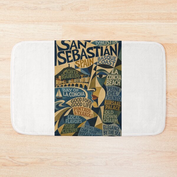 Item preview, San Sebastián Donostia Basque Coast La Concha and Pintxos Culture designed and sold by Places On Earth.