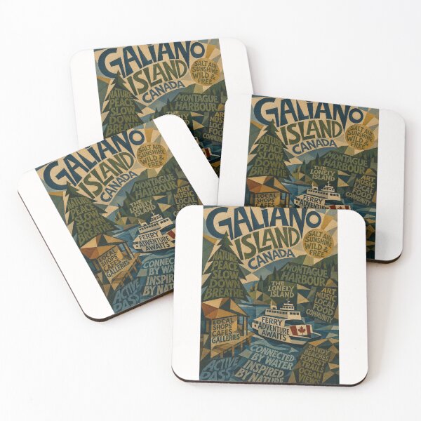 Item preview, Galiano Island Canada Montague Harbour Gulf Islands Escape designed and sold by Places On Earth.