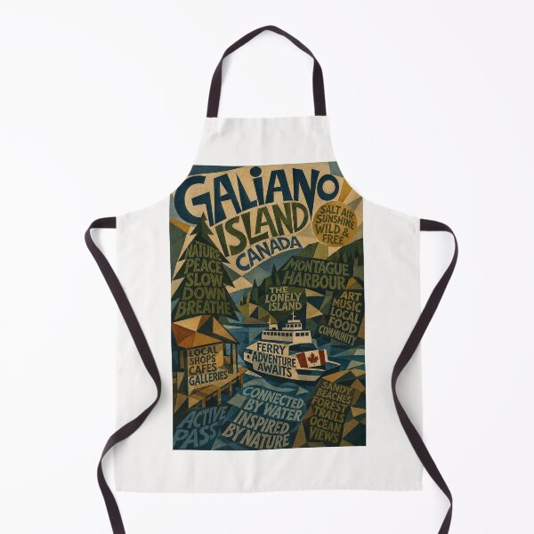 Item preview, Galiano Island Canada Montague Harbour Gulf Islands Escape designed and sold by Places On Earth.