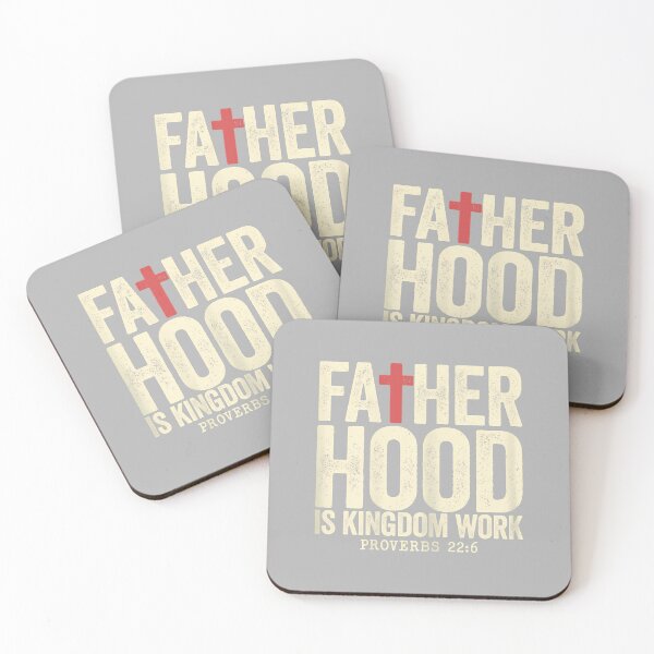 Item preview, Faith Christian Dad Fatherhood is Kingdom Work Fathers Day designed and sold by ArleneRowe.