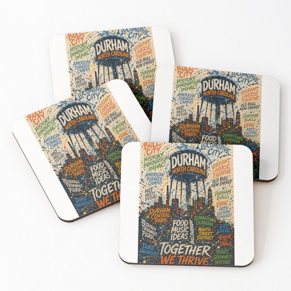 Item preview, Durham North Carolina Bull City Innovation and Creative Culture designed and sold by Places On Earth.
