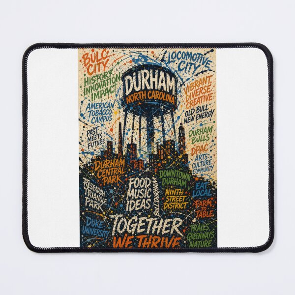 Item preview, Durham North Carolina Bull City Innovation and Creative Culture designed and sold by Places On Earth.