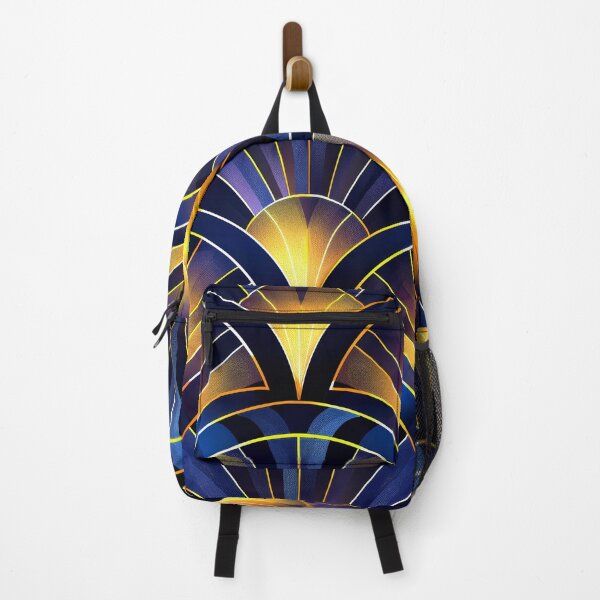 Item preview, Exotic Art Deco Blue And Golden Hues Pattern designed and sold by DEC02.