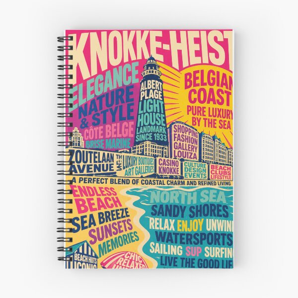 Item preview, Knokke-Heist Belgium Coast Albert Plage Lighthouse Luxury Seaside Escape designed and sold by Places On Earth.