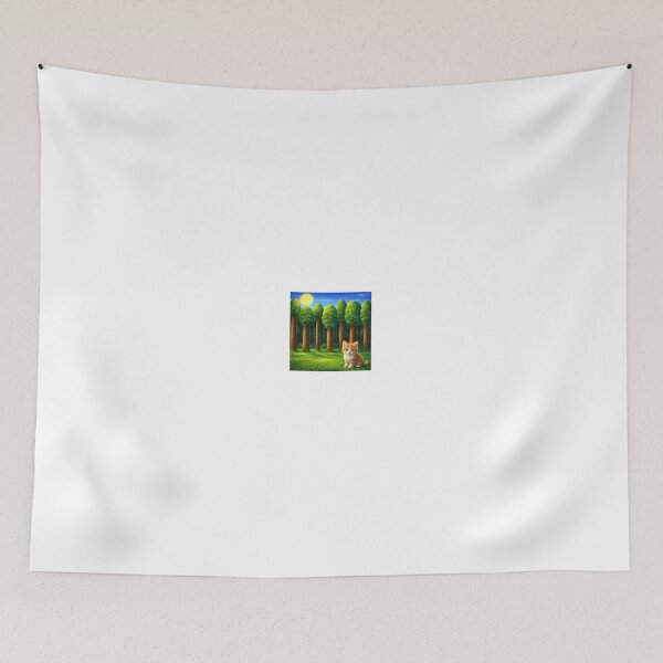 Item preview, AI Enhanced Forest(with Kitten) designed and sold by ThatUnknownOre.