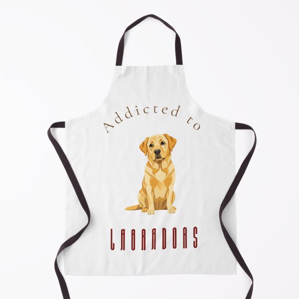 Item preview, Addicted to Labradors — Geometric Low-Poly Yellow Lab Dog Print Wall Art designed and sold by MoodsOfMine.