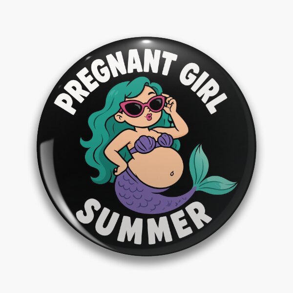 Item preview, Pregnant Girl Summer Beach Mermaid Funny Pregnancy Gear designed and sold by DynamicDesign.