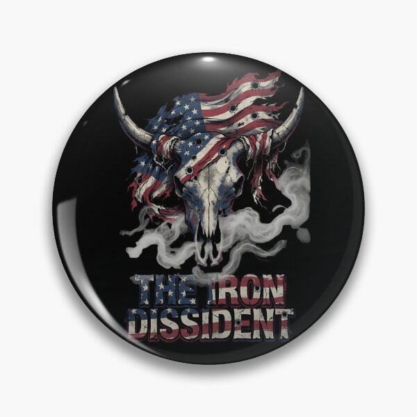 Item preview, The Iron Dissident Branded Steer Skull designed and sold by IronDissident.