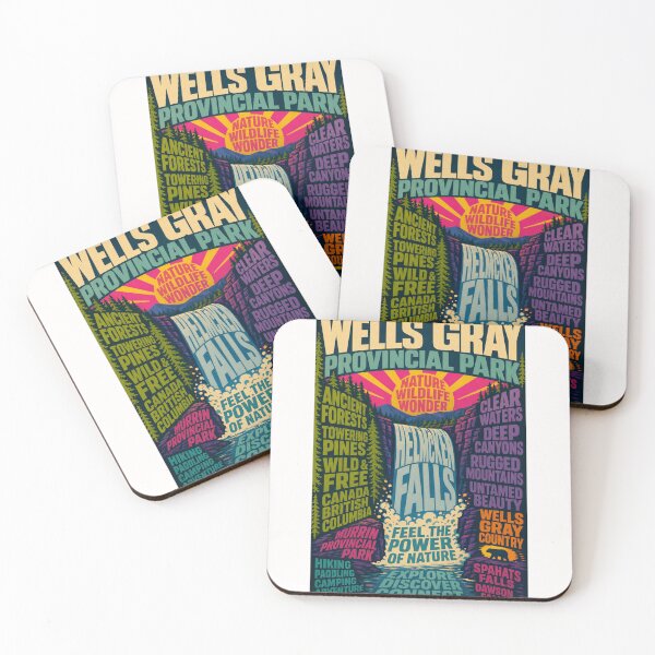 Item preview, Wells Gray Provincial Park Helmcken Falls British Columbia Wilderness Journey designed and sold by Places On Earth.
