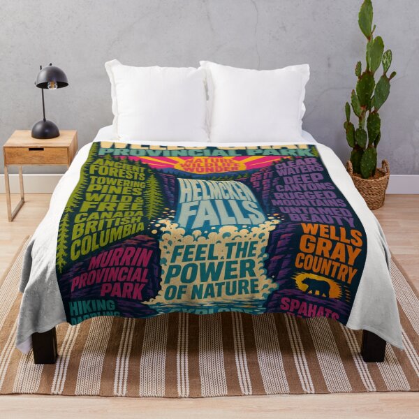 Item preview, Wells Gray Provincial Park Helmcken Falls British Columbia Wilderness Journey designed and sold by Places On Earth.