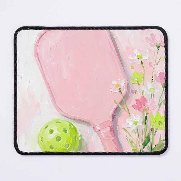 Item preview, Pink Pickleball Paddle and Ball designed and sold by Pastelle Art.