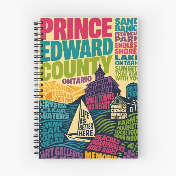Item preview, Prince Edward County Ontario Wineries Sandbanks Lake Ontario Escape designed and sold by Places On Earth.