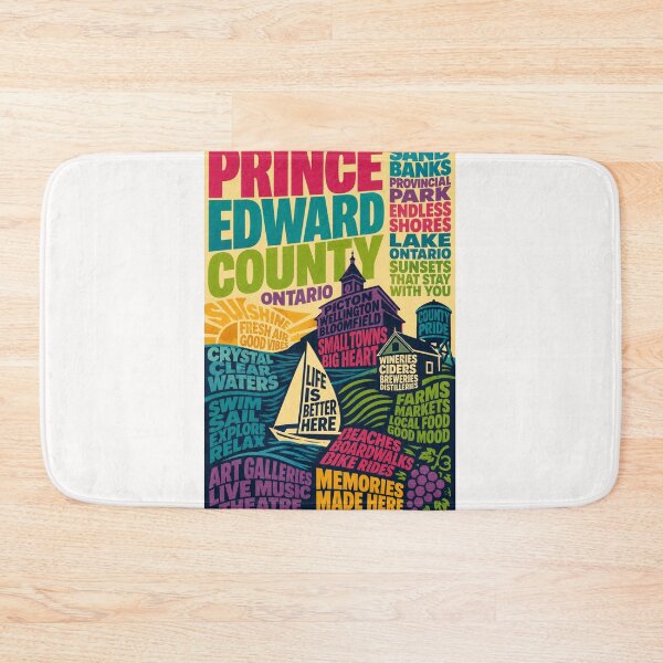 Item preview, Prince Edward County Ontario Wineries Sandbanks Lake Ontario Escape designed and sold by Places On Earth.