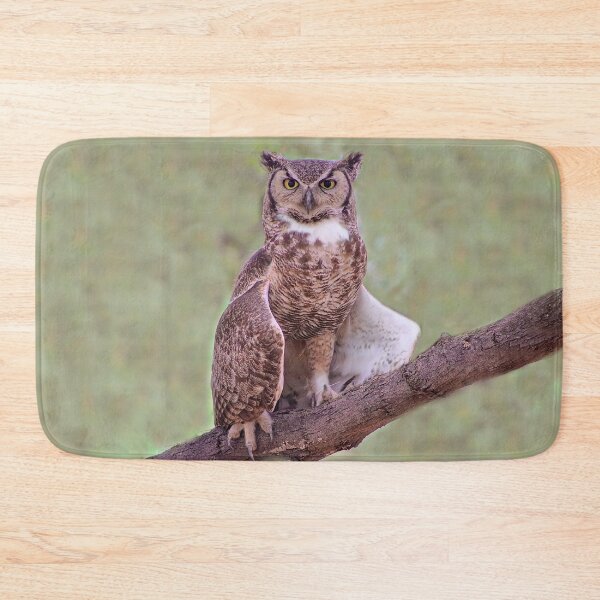 Item preview, Majestic Stunning Great Horned Owl  designed and sold by simonjayphotos.