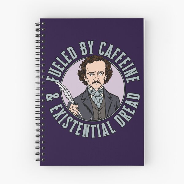 Item preview, Fueled By Caffeine And Existential Dread designed and sold by Kate Miller Illustrator.