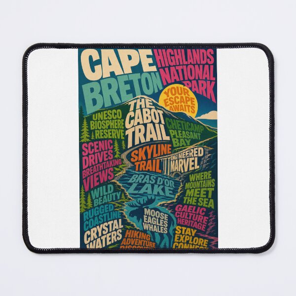 Item preview, Cape Breton Highlands National Park Cabot Trail Nova Scotia Coastline designed and sold by Places On Earth.