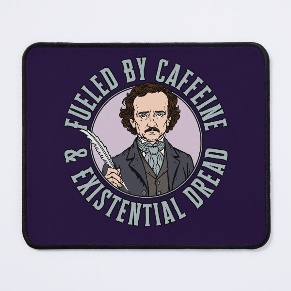Item preview, Fueled By Caffeine And Existential Dread designed and sold by Kate Miller Illustrator.