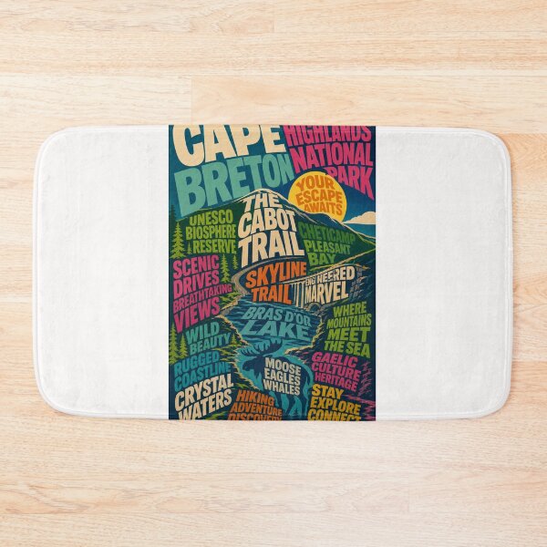 Item preview, Cape Breton Highlands National Park Cabot Trail Nova Scotia Coastline designed and sold by Places On Earth.