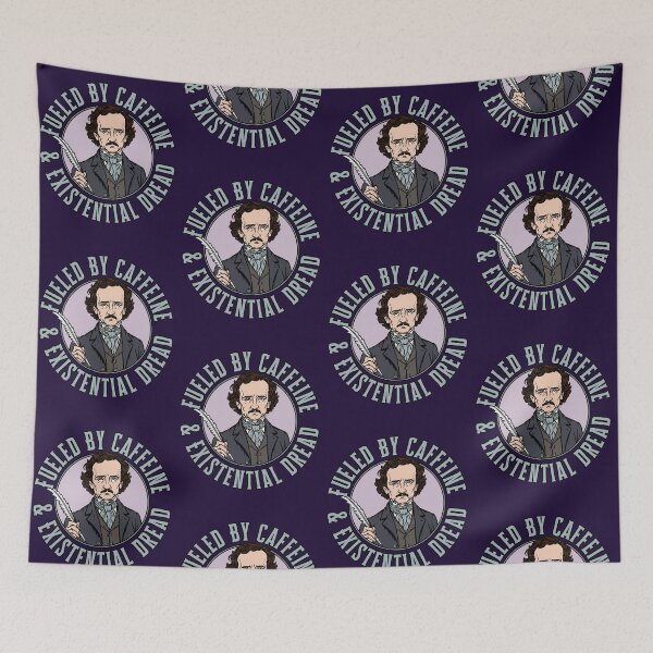 Item preview, Fueled By Caffeine And Existential Dread designed and sold by Kate Miller Illustrator.