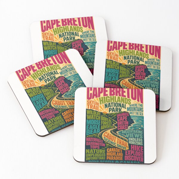 Item preview, Cape Breton Highlands Cabot Trail Nova Scotia Scenic Coastal Adventure designed and sold by Places On Earth.