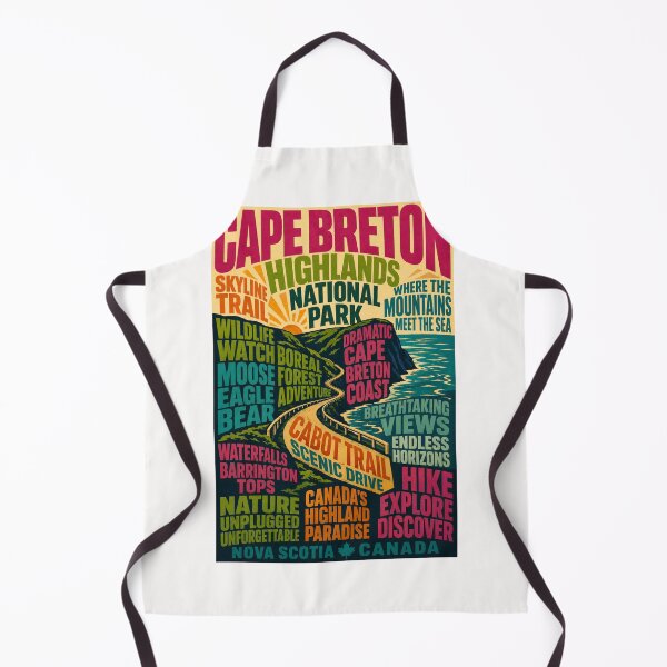 Item preview, Cape Breton Highlands Cabot Trail Nova Scotia Scenic Coastal Adventure designed and sold by Places On Earth.