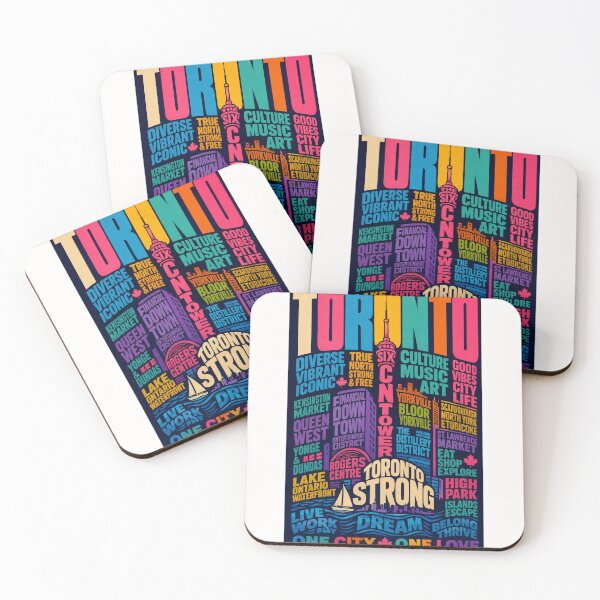 Item preview,  Toronto Ontario CN Tower Skyline Yorkville Kensington Market City Life designed and sold by Places On Earth.