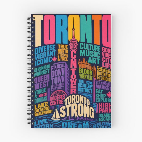 Item preview,  Toronto Ontario CN Tower Skyline Yorkville Kensington Market City Life designed and sold by Places On Earth.