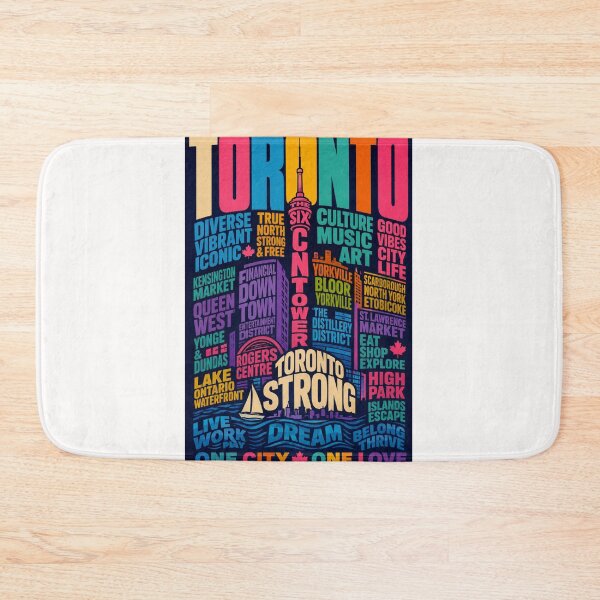 Item preview,  Toronto Ontario CN Tower Skyline Yorkville Kensington Market City Life designed and sold by Places On Earth.