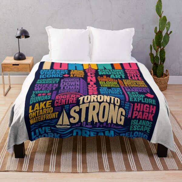 Item preview,  Toronto Ontario CN Tower Skyline Yorkville Kensington Market City Life designed and sold by Places On Earth.