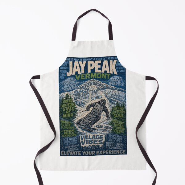 Item preview, Jay Peak Vermont Green Mountains Ski Resort Winter Adventure designed and sold by Places On Earth.
