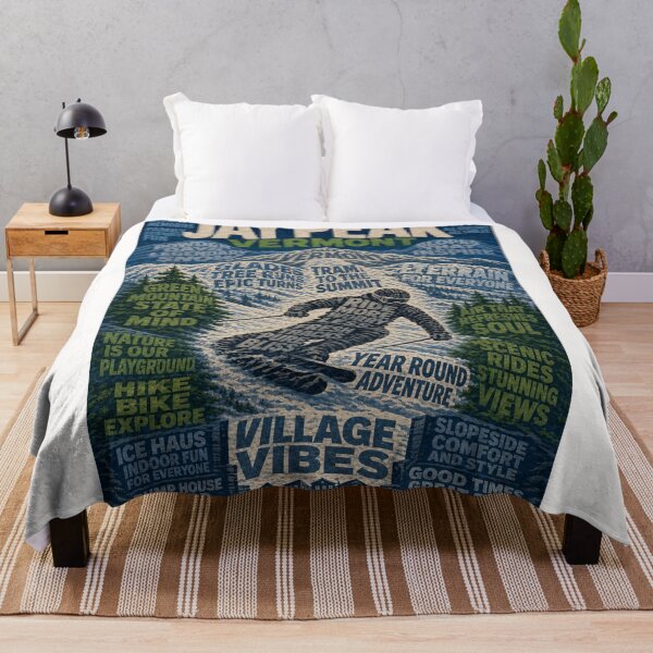 Item preview, Jay Peak Vermont Green Mountains Ski Resort Winter Adventure designed and sold by Places On Earth.