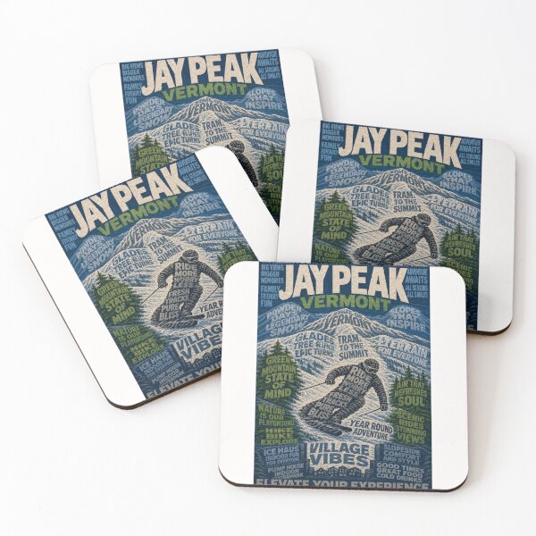 Item preview, Jay Peak Vermont Green Mountains Ski Resort Winter Adventure designed and sold by Places On Earth.