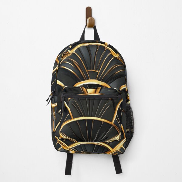 Item preview, Art Deco Elegant Golden And Black Vintage Pattern   designed and sold by DEC02.
