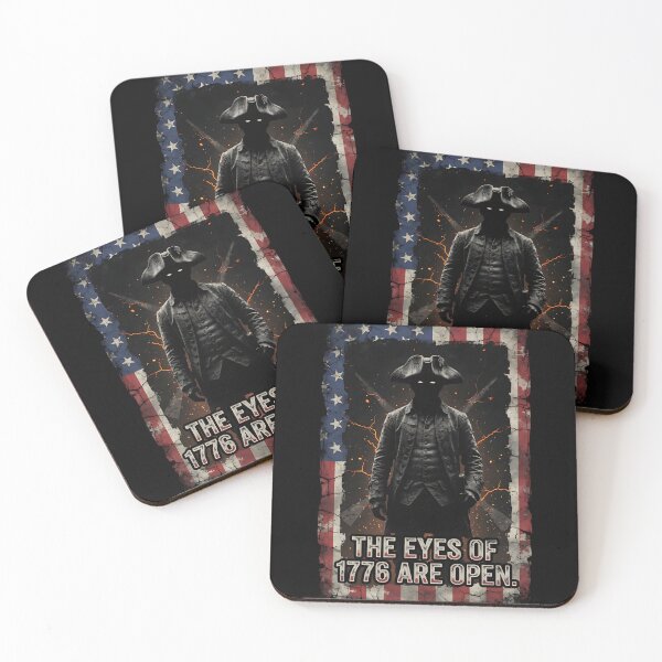 Item preview, The Eyes of 1776 Are Open Colonial Soldier designed and sold by IronDissident.