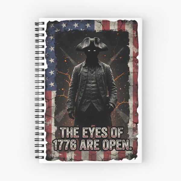 Item preview, The Eyes of 1776 Are Open Colonial Soldier designed and sold by IronDissident.