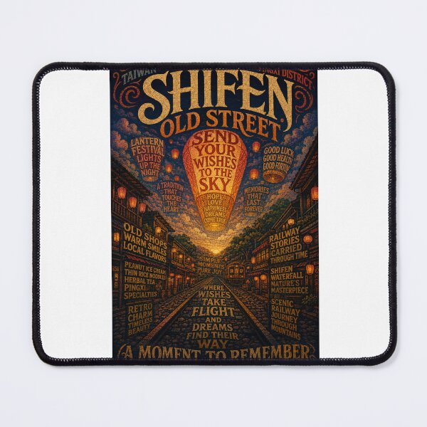 Item preview, Shifen Old Street Pingxi District Taiwan Lantern Festival Railway Heritage designed and sold by Aryabek.