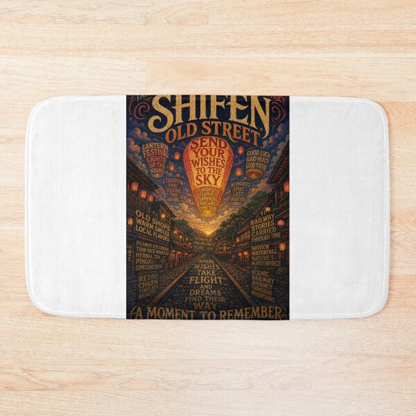 Item preview, Shifen Old Street Pingxi District Taiwan Lantern Festival Railway Heritage designed and sold by Aryabek.