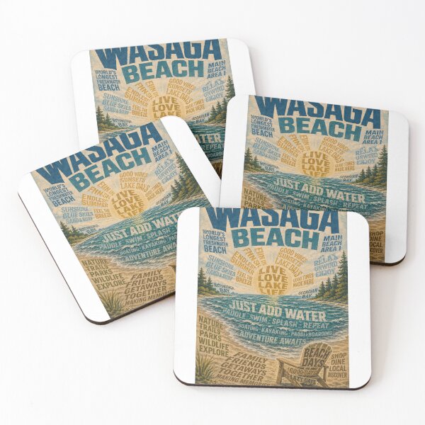 Item preview, Wasaga Beach Ontario Georgian Bay Summer Waterfront Escape designed and sold by Aryabek.