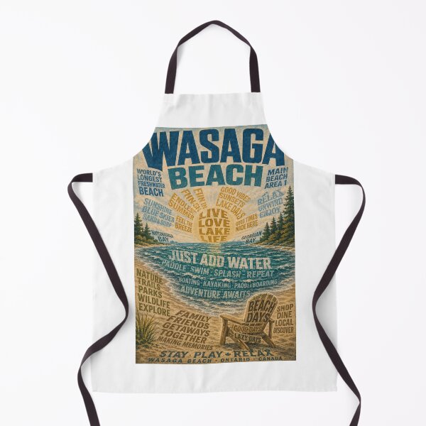 Item preview, Wasaga Beach Ontario Georgian Bay Summer Waterfront Escape designed and sold by Aryabek.