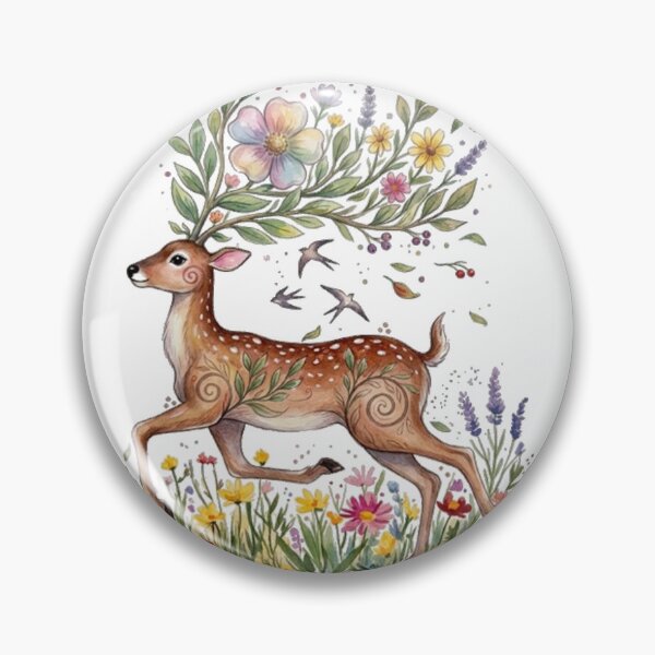 Item preview, Floral Fawn designed and sold by vectcd.
