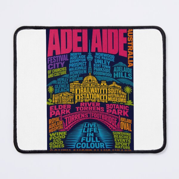 Item preview, Adelaide South Australia River Torrens Festival City Landmarks designed and sold by Aryabek.