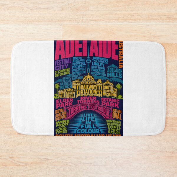 Item preview, Adelaide South Australia River Torrens Festival City Landmarks designed and sold by Aryabek.