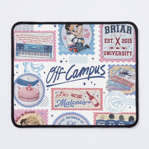 Item preview, Off Campus Hockey Stamps Briar University designed and sold by Achkalona.