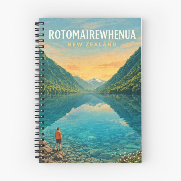 Item preview, Rotomairewhenua Blue Lake Nelson Lakes New Zealand Wilderness designed and sold by Aryabek.