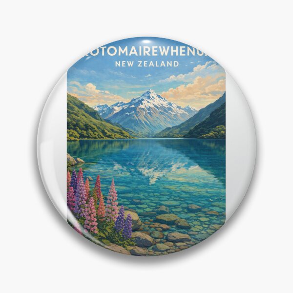 Item preview, Rotomairewhenua Blue Lake Alpine Waters Nelson Lakes Region designed and sold by Aryabek.