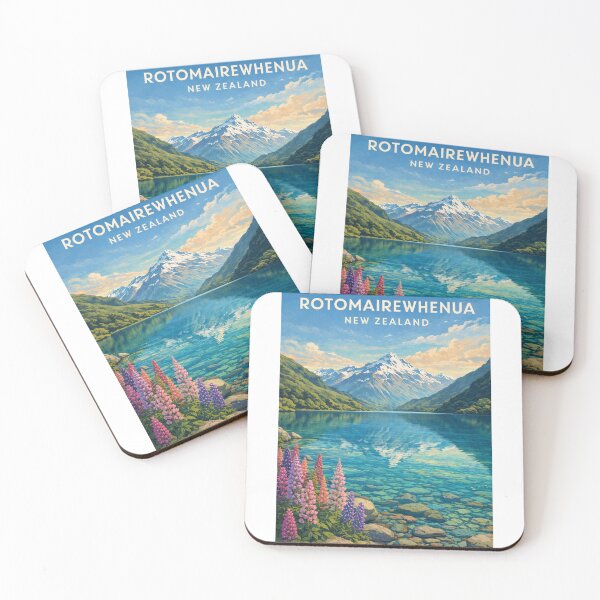 Item preview, Rotomairewhenua Blue Lake Alpine Waters Nelson Lakes Region designed and sold by Aryabek.