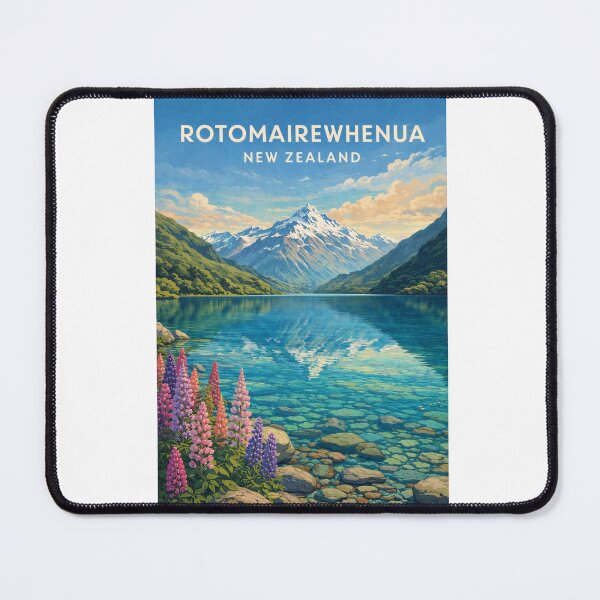 Item preview, Rotomairewhenua Blue Lake Alpine Waters Nelson Lakes Region designed and sold by Aryabek.