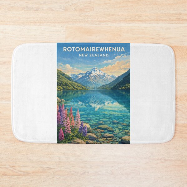 Item preview, Rotomairewhenua Blue Lake Alpine Waters Nelson Lakes Region designed and sold by Aryabek.